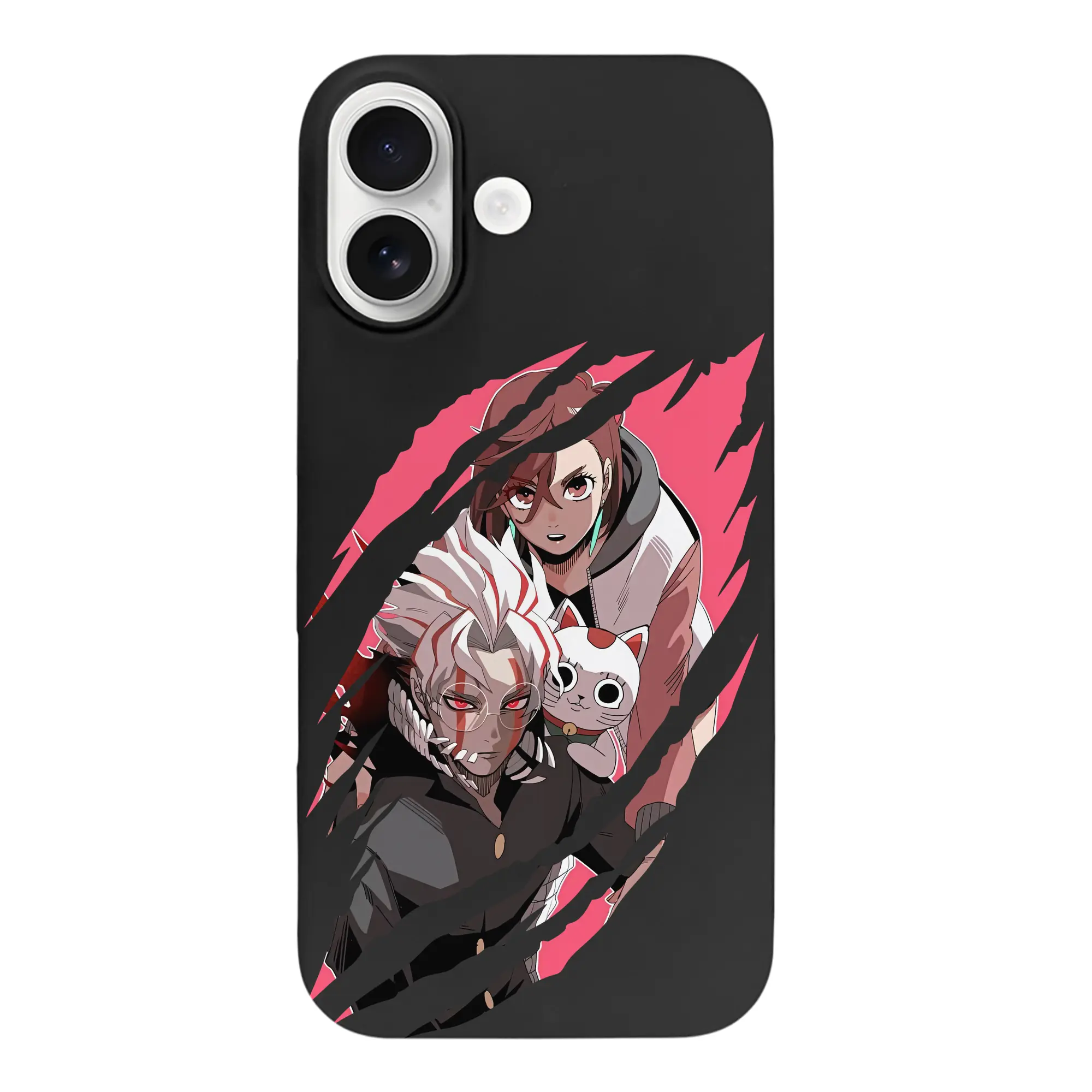 ダンダダン グッズ,綾瀬桃 - iPhone 17 シリーズ シリコンケース 薄型 耐衝撃 指紋防止 ソフトタッチカバー 精密フィット 傷防止 保護ケース iPhone 17/17 Air/17 Pro/17 Pro Max 対応